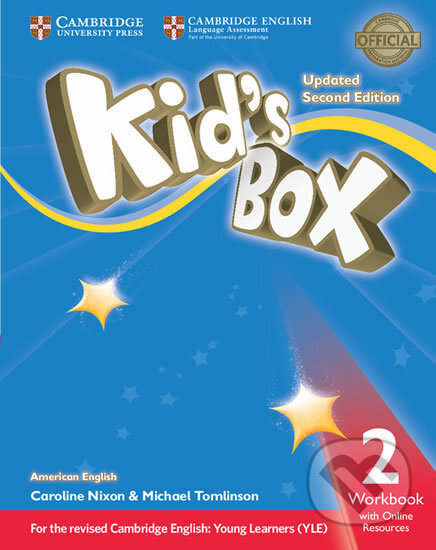 Kniha: Kid´s Box 2: Workbook with Online Resources American English,Updated 2nd Edition (Caroline Nixon). Cambridge University Press, 2017 Kniha: Kid´s Box 2: Workbook with Online Resources American English,Updated 2nd Edition (Caroline Nixon). Cambridge University Press, 2017