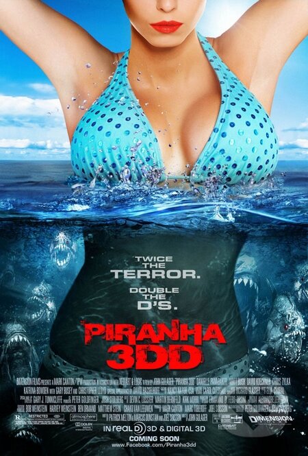 Film: Piraňa 3DD (John Gulager) (). Bonton Film, 2013 Film: Piraňa 3DD (John Gulager) (). Bonton Film, 2013
