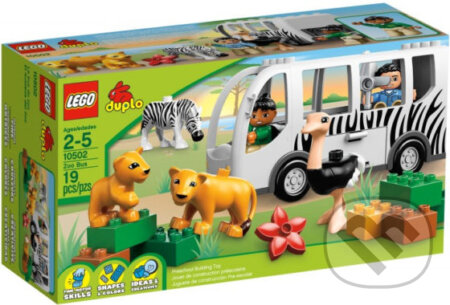 Spoločenská hra: LEGO Duplo 10502 Lego Ville, Zoo autobus (LEGO). LEGO, 2013 Spoločenská hra: LEGO Duplo 10502 Lego Ville, Zoo autobus (LEGO). LEGO, 2013