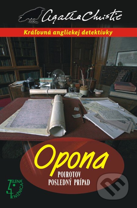 E-kniha: Opona (Agatha Christie). Slovenský spisovateľ, 2011 E-kniha: Opona (Agatha Christie). Slovenský spisovateľ, 2011
