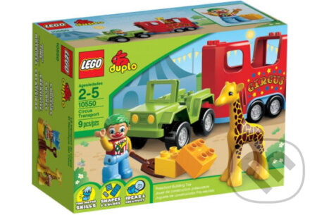 Spoločenská hra: LEGO Duplo 10550 Lego Ville Cirkus na cestách (LEGO). LEGO, 2013 Spoločenská hra: LEGO Duplo 10550 Lego Ville Cirkus na cestách (LEGO). LEGO, 2013