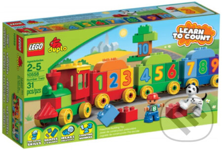 Spoločenská hra: LEGO Duplo 10558 Vláčik plný čísel (LEGO). LEGO, 2013 Spoločenská hra: LEGO Duplo 10558 Vláčik plný čísel (LEGO). LEGO, 2013