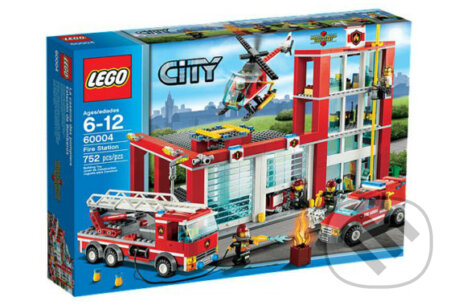 Spoločenská hra: LEGO City 60004 Hasičská stanica (LEGO). LEGO, 2013 Spoločenská hra: LEGO City 60004 Hasičská stanica (LEGO). LEGO, 2013