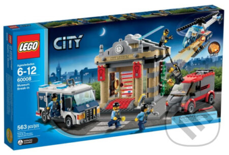 Spoločenská hra: LEGO City 60008 Krádež v múzeu (LEGO). LEGO, 2013 Spoločenská hra: LEGO City 60008 Krádež v múzeu (LEGO). LEGO, 2013