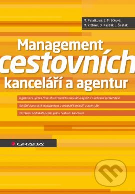 Kniha: Management cestovních kanceláří a agentur (Monika Palatková a kolektiv). Grada, 2012 Kniha: Management cestovních kanceláří a agentur (Monika Palatková a kolektiv). Grada, 2012