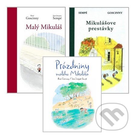 Kniha: Kolekcia troch príbehov o malom Mikulášovi (Jean-Jacques Sempé a René Goscinny). Slovart Kniha: Kolekcia troch príbehov o malom Mikulášovi (Jean-Jacques Sempé a René Goscinny). Slovart