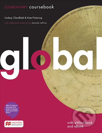 Kniha: Global Elementary: Coursebook + eWorkbook + eBook Pack (Adrian Tennant). MacMillan, 2016 Kniha: Global Elementary: Coursebook + eWorkbook + eBook Pack (Adrian Tennant). MacMillan, 2016