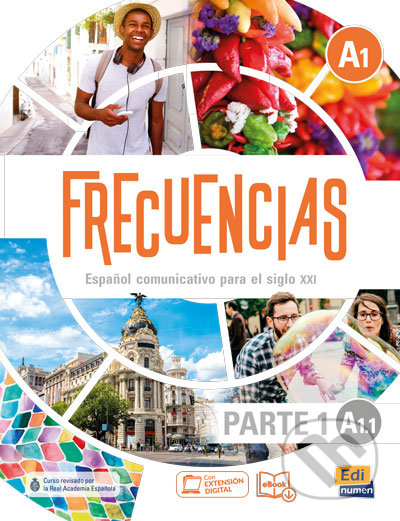 Kniha: Frecuencias A1.1 (Jesús Esteban a Marina García). Edinumen, 2020 Kniha: Frecuencias A1.1 (Jesús Esteban a Marina García). Edinumen, 2020