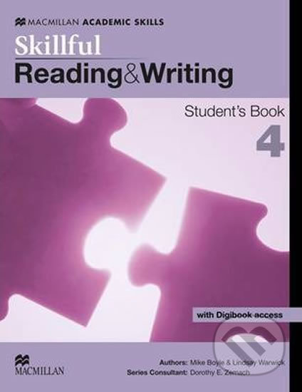 Kniha: Skillful Reading & Writing 4: Student´s Book + Digibook (Mike Boyle). MacMillan, 2013 Kniha: Skillful Reading & Writing 4: Student´s Book + Digibook (Mike Boyle). MacMillan, 2013