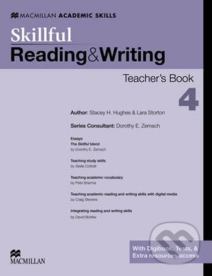 Kniha: Skillful Reading & Writing 4: Teacher´s Book + Digibook (Dorothy Zemach). MacMillan, 2014 Kniha: Skillful Reading & Writing 4: Teacher´s Book + Digibook (Dorothy Zemach). MacMillan, 2014