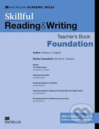 Kniha: Skillful Reading & Writing: Foundation Teacher´s Book + Digibook (Dorothy Zemach). MacMillan, 2013 Kniha: Skillful Reading & Writing: Foundation Teacher´s Book + Digibook (Dorothy Zemach). MacMillan, 2013
