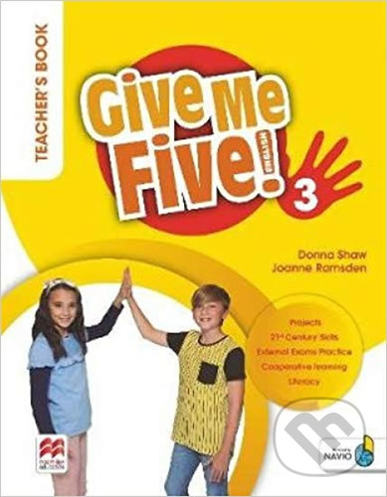 Kniha: Give Me Five! Level 3: Teacher´s Book P (MacMillan). MacMillan, 2018 Kniha: Give Me Five! Level 3: Teacher´s Book P (MacMillan). MacMillan, 2018