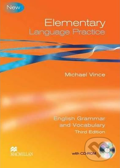 Kniha: New Elementary Language Practice: Student Book Without Key + CD-ROM Pack (Michael Vince). MacMillan, 2010 Kniha: New Elementary Language Practice: Student Book Without Key + CD-ROM Pack (Michael Vince). MacMillan, 2010