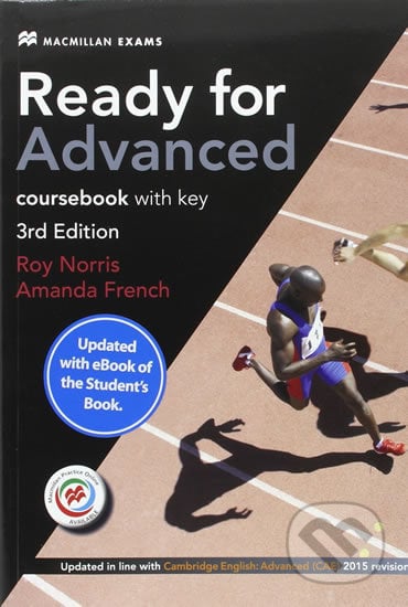 Ready for Advanced 3E: SB + Key + MPO + eBook Pack - Amanda French, MacMillan, 2017