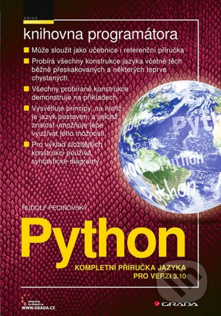 E-kniha: Python (Rudolf Pecinovský). Grada, 2021 E-kniha: Python (Rudolf Pecinovský). Grada, 2021