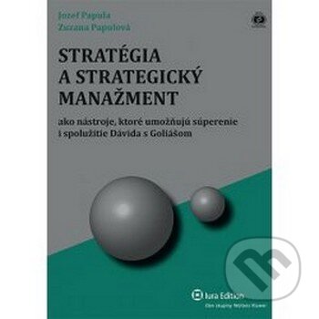Kniha: Stratégia a strategický manažment (Jozef Papula a Zuzana Papulová). Wolters Kluwer (Iura Edition), 2012 Kniha: Stratégia a strategický manažment (Jozef Papula a Zuzana Papulová). Wolters Kluwer (Iura Edition), 2012