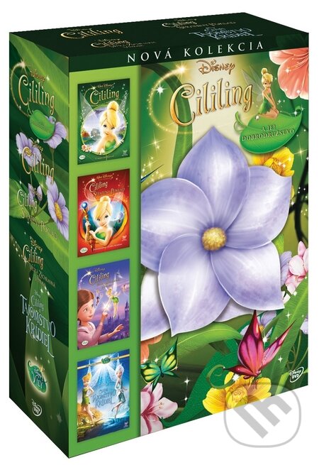 Film: Cililing Kolekcia 4 filmov (Peggy Holmes, Bradley Raymond a Steve Loter) (). Magicbox, 2013 Film: Cililing Kolekcia 4 filmov (Peggy Holmes, Bradley Raymond a Steve Loter) (). Magicbox, 2013