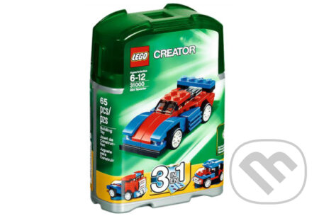 Spoločenská hra: LEGO CREATOR 31000 - Mini pretekárske autíčko (LEGO). LEGO, 2013 Spoločenská hra: LEGO CREATOR 31000 - Mini pretekárske autíčko (LEGO). LEGO, 2013