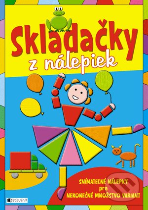Kniha: Skladačky z nálepiek – modrý zošit (Fragment). Fragment, 2013 Kniha: Skladačky z nálepiek – modrý zošit (Fragment). Fragment, 2013