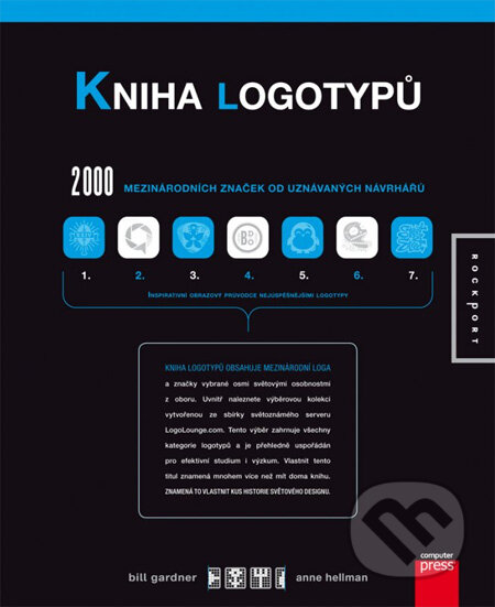 Kniha: Kniha logotypů (Anne Hellman a Bill Gardner). Computer Press, 2013 Kniha: Kniha logotypů (Anne Hellman a Bill Gardner). Computer Press, 2013