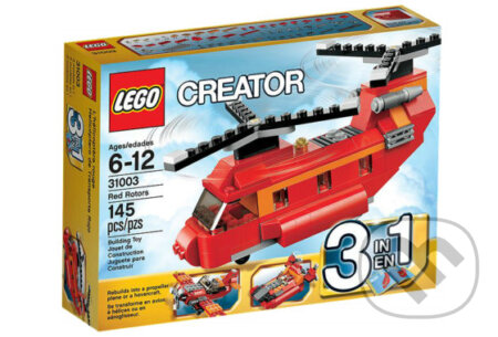 LEGO CREATOR 31003 - Červený vrtuľník, LEGO, 2013