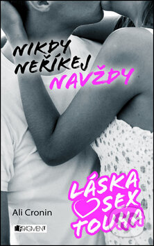 Kniha: Nikdy neříkej navždy (Ali Cronin). Nakladatelství Fragment, 2013 Kniha: Nikdy neříkej navždy (Ali Cronin). Nakladatelství Fragment, 2013