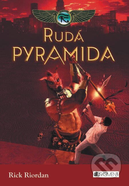 E-kniha: Kronika Cartera Kanea – Rudá pyramida (Rick Riordan). Nakladatelství Fragment, 2012 E-kniha: Kronika Cartera Kanea – Rudá pyramida (Rick Riordan). Nakladatelství Fragment, 2012