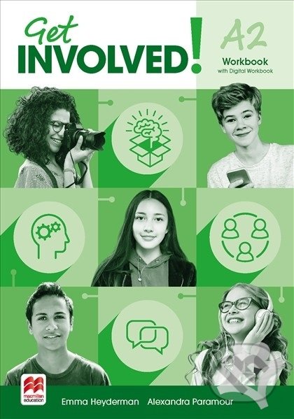 Kniha: Get Involved! A2 (Alexandra Paramour a Emma Heyderman). MacMillan, 2021 Kniha: Get Involved! A2 (Alexandra Paramour a Emma Heyderman). MacMillan, 2021