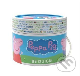 Spoločenská hra: Be Quick! - Peppa Pig - Karetní hra na postřeh (Jiří Models). Jiří Models, 2022 Spoločenská hra: Be Quick! - Peppa Pig - Karetní hra na postřeh (Jiří Models). Jiří Models, 2022