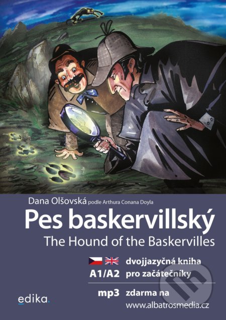 Kniha: Pes baskervillský A1/A2 (Dana Olšovská). Edika, 2022 Kniha: Pes baskervillský A1/A2 (Dana Olšovská). Edika, 2022