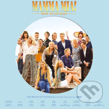 Hudobné CD: Mamma Mia! Here We Go Again LP (Hudobné albumy). Hudobné albumy, 2022 Hudobné CD: Mamma Mia! Here We Go Again LP (Hudobné albumy). Hudobné albumy, 2022
