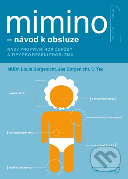 Kniha: Mimino - návod k obsluze (Joe Borgenich a Louis Borgenicht). CPRESS, 2022 Kniha: Mimino - návod k obsluze (Joe Borgenich a Louis Borgenicht). CPRESS, 2022