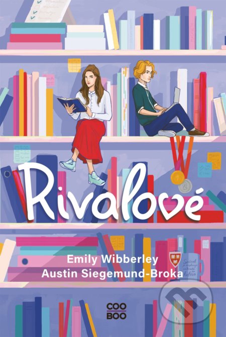 Kniha: Rivalové (Austin Siegemund-Broka a Emily Wibberley). CooBoo CZ, 2022 Kniha: Rivalové (Austin Siegemund-Broka a Emily Wibberley). CooBoo CZ, 2022