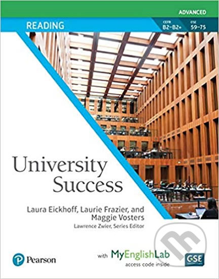 Kniha: University Success Advanced: Reading Students´ Book w/ MyEnglishLab (Pearson). Pearson, 2017 Kniha: University Success Advanced: Reading Students´ Book w/ MyEnglishLab (Pearson). Pearson, 2017