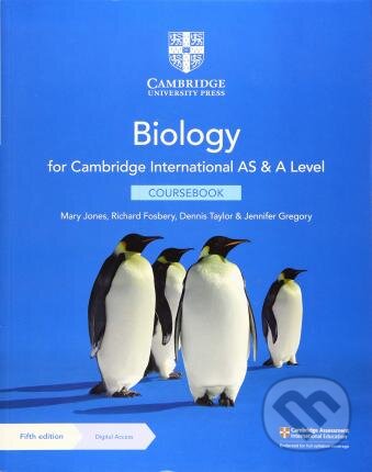 Kniha: Biology For Cambridge International AS & A Level (Dennis Taylor, Jennifer Gregory, Mary Jones a Richard Fosbery). Cambridge University Press, 2020 Kniha: Biology For Cambridge International AS & A Level (Dennis Taylor, Jennifer Gregory, Mary Jones a Richard Fosbery). Cambridge University Press, 2020