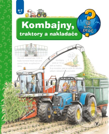 Kniha: Kombajny, traktory a nakladače (Andrea Erne). Albatros CZ, 2022 Kniha: Kombajny, traktory a nakladače (Andrea Erne). Albatros CZ, 2022