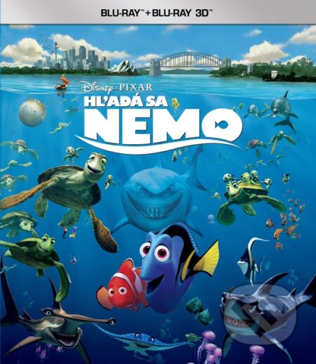 Film: Hľadá sa Nemo 3D (Andrew Stanton a Lee Unkrich) (Blu-ray). Magicbox, 2013 Film: Hľadá sa Nemo 3D (Andrew Stanton a Lee Unkrich) (Blu-ray). Magicbox, 2013