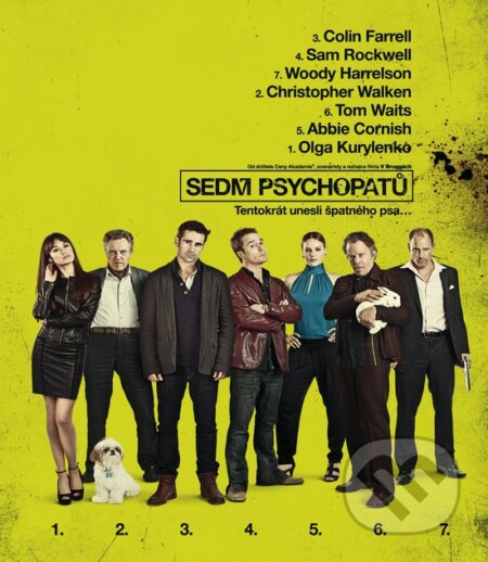 Film: Sedm psychopatů (Martin McDonagh) (Blu-ray). Magicbox, 2013 Film: Sedm psychopatů (Martin McDonagh) (Blu-ray). Magicbox, 2013