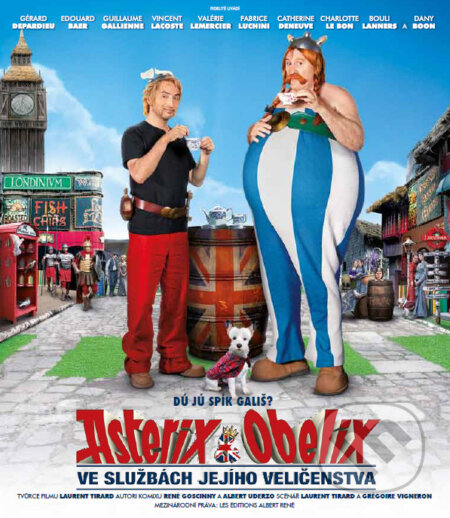Film: Asterix a Obelix ve službách Jejího Veličenstva 3D (Laurent Tirard) (Blu-ray3D). Hollywood, 2013 Film: Asterix a Obelix ve službách Jejího Veličenstva 3D (Laurent Tirard) (Blu-ray3D). Hollywood, 2013