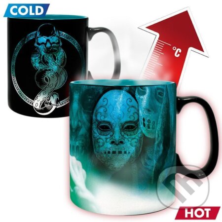 Hrnček Harry Potter - Voldemort a Smrťožrúti, meniaci sa (ABYstyle). ABYstyle, 2022 Hrnček Harry Potter - Voldemort a Smrťožrúti, meniaci sa (ABYstyle). ABYstyle, 2022