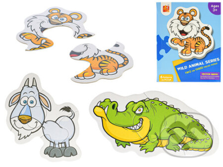 Puzzle: Puzzle dětské Zvířátka safari (Mikrohračky). Mikrohračky, 2022 Puzzle: Puzzle dětské Zvířátka safari (Mikrohračky). Mikrohračky, 2022