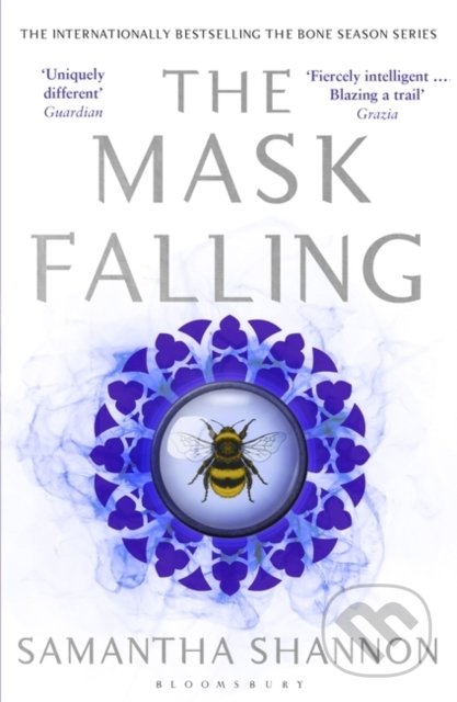 Kniha: The Mask Falling (Samantha Shannon). Bloomsbury, 2022 Kniha: The Mask Falling (Samantha Shannon). Bloomsbury, 2022