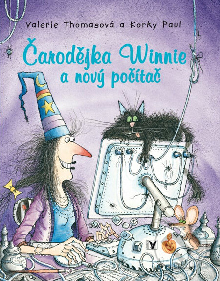 Kniha: Čarodějka Winnie a nový počítač (Valerie Thomas). Albatros CZ, 2011 Kniha: Čarodějka Winnie a nový počítač (Valerie Thomas). Albatros CZ, 2011