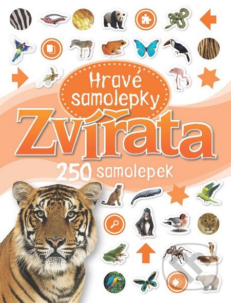 Kniha: Hravé samolepky - Zvířata (Slovart CZ). Slovart CZ, 2013 Kniha: Hravé samolepky - Zvířata (Slovart CZ). Slovart CZ, 2013