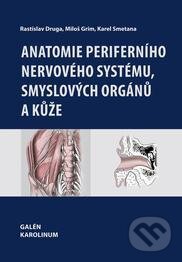 Kniha: Anatomie periferního nervového systému, smyslových orgánů a kůže (Rastislav Druga, Miloš Grim a Karel Smetana). Galén, 2013 Kniha: Anatomie periferního nervového systému, smyslových orgánů a kůže (Rastislav Druga, Miloš Grim a Karel Smetana). Galén, 2013