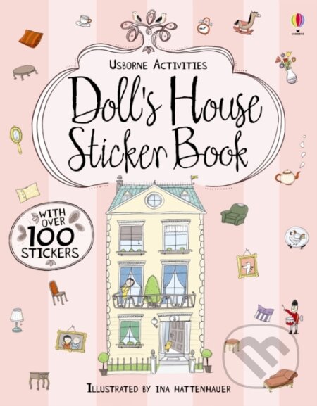 Kniha: Doll's House Sticker Book (Anna Milbourne). Usborne, 2021 Kniha: Doll's House Sticker Book (Anna Milbourne). Usborne, 2021
