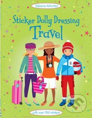 Kniha: Sticker Dolly Dressing: Travel (Fiona Watt). Usborne, 2012 Kniha: Sticker Dolly Dressing: Travel (Fiona Watt). Usborne, 2012