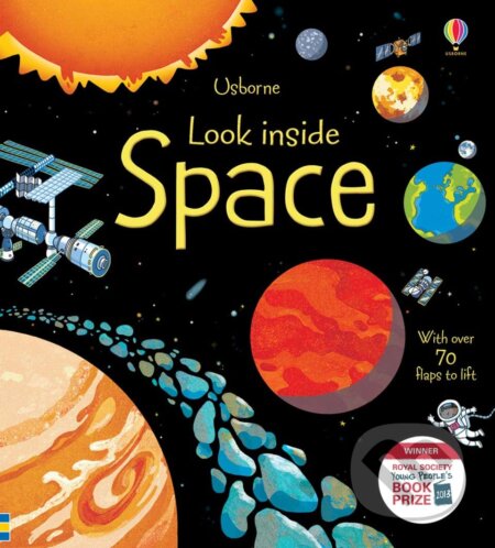 Kniha: Look inside space (Usborne). Usborne, 2012 Kniha: Look inside space (Usborne). Usborne, 2012