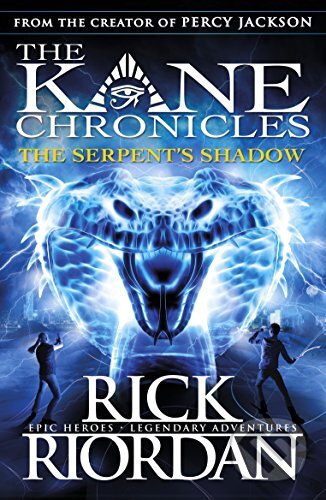 Kniha: The Serpent's Shadow (Rick Riordan). Penguin Books, 2013 Kniha: The Serpent's Shadow (Rick Riordan). Penguin Books, 2013
