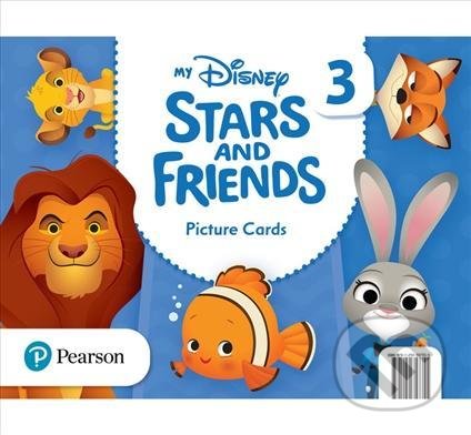 My Disney Stars and Friends 3: Flashcards - Kathryn Harper, Pearson, 2021